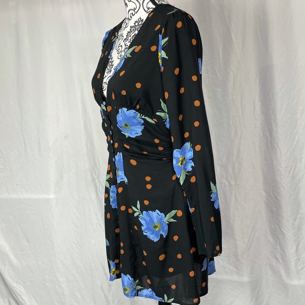 NWT Free People Date Night Mini Dress Moonlight Combo Size Small - Picture 6 of 13